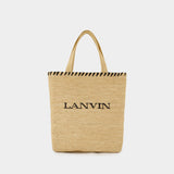 Cabas - Lanvin - Osier - Neutre