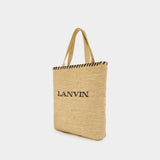 Cabas - Lanvin - Osier - Neutre