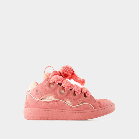 Sneakers Curb - Lanvin - Synthétique - Rose
