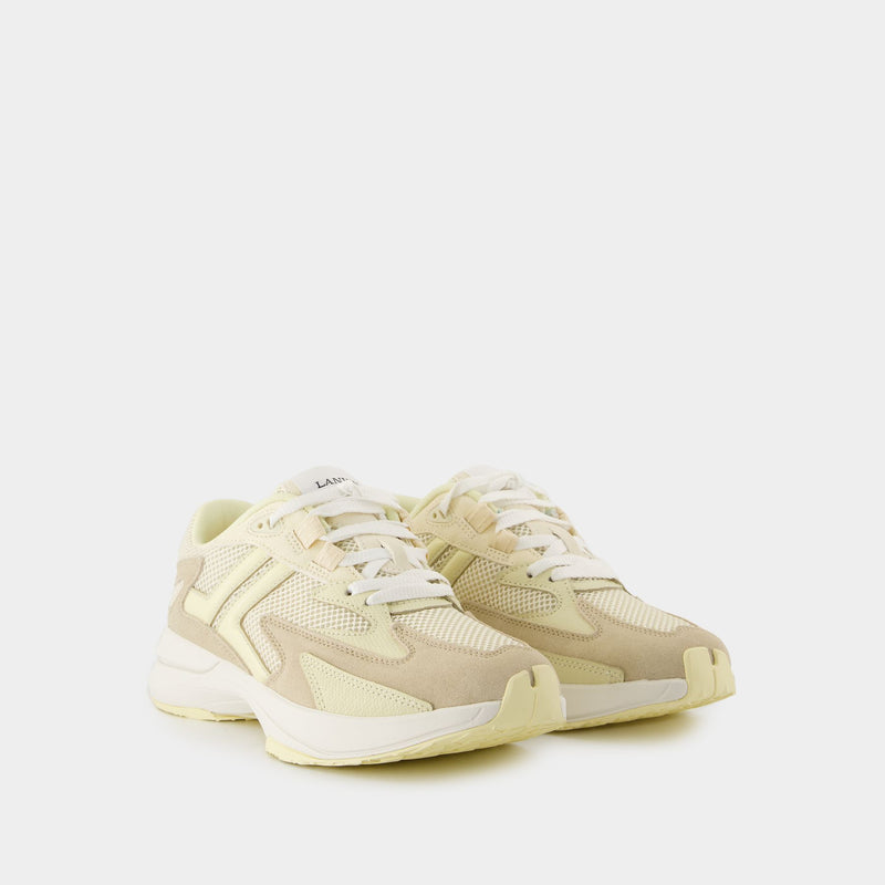 Sneakers Jla - Lanvin - Cuir - Beige