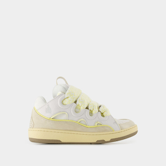 Sneakers Curb - Lanvin - Cuir - Blanc