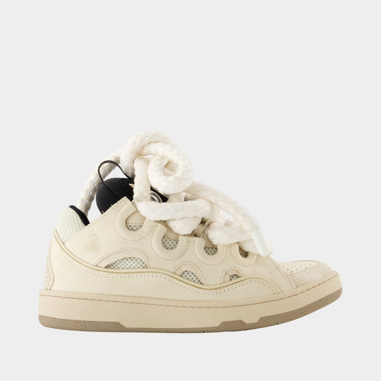 Sneakers Curb - Lanvin - Cuir - Beige