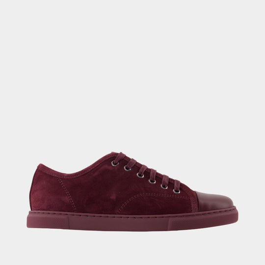 Sneakers Dbb1 - Lanvin - Cuir - Bordeaux