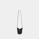 Sac Porté Épaule - Lanvin - Cuir - Noir
