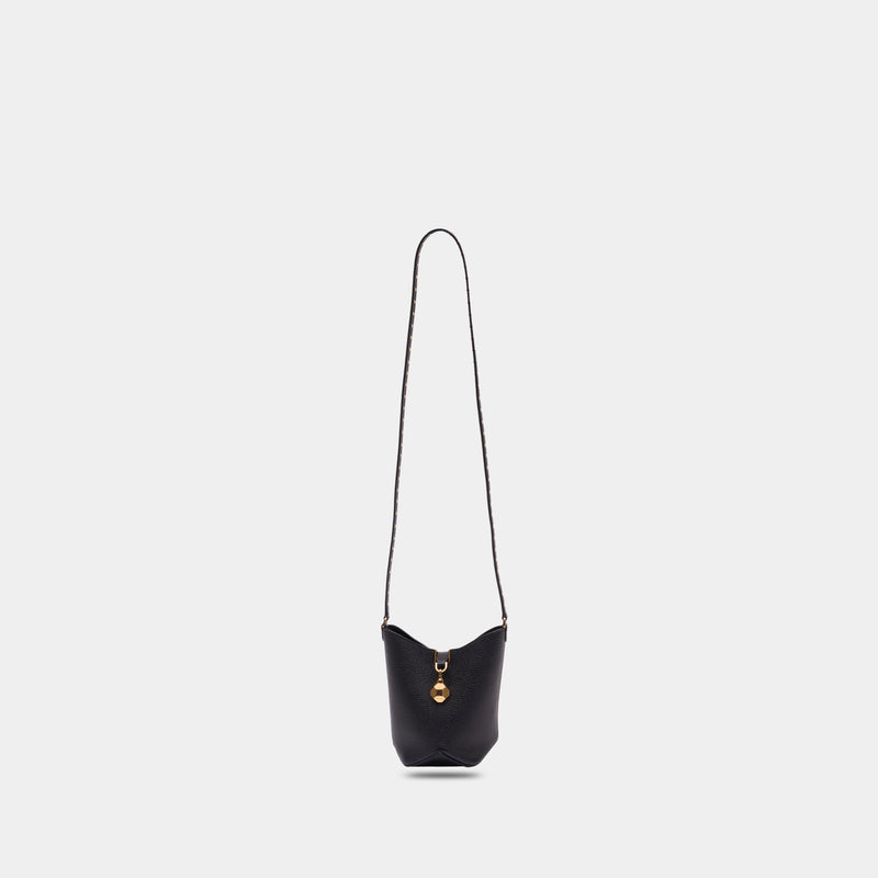 Sac Porté Épaule - Lanvin - Cuir - Noir