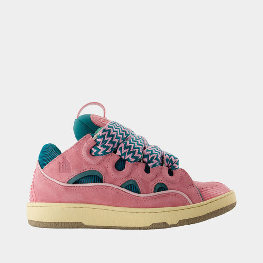 Sneakers Curb - Lanvin - Synthétique - Rose