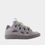 Sneakers Curb Monocolor - Lanvin - Cuir - Gris