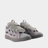 Sneakers Curb Monocolor - Lanvin - Cuir - Gris