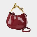 Sac À Bandoulière Pm Poignee Chat - Lanvin - Cuir - Rouge