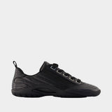 Sneakers New Soccer Lace Up - Lanvin - Cuir - Noir