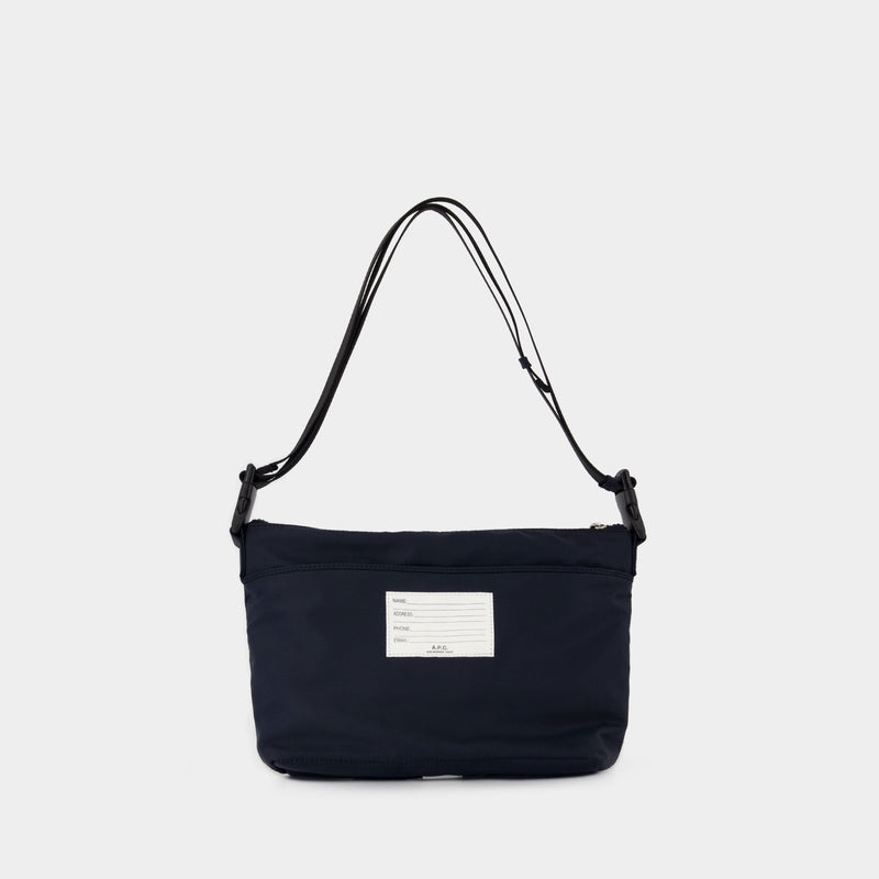 Sac À Bandoulière Trek - A.P.C. - Nylon - Bleu