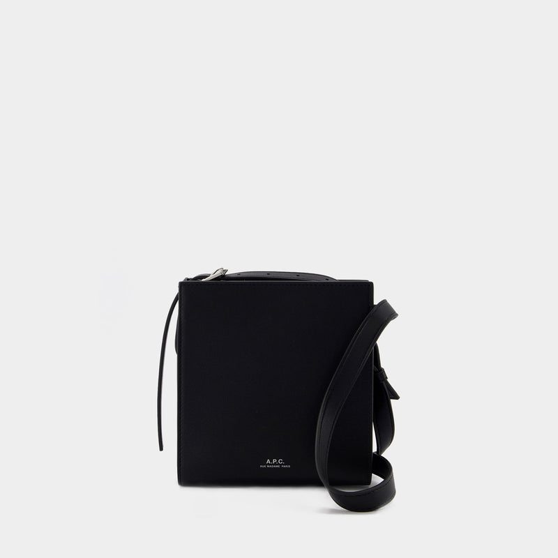 Sac À Bandoulière Nino - A.P.C. - Cuir Synthétique - Noir