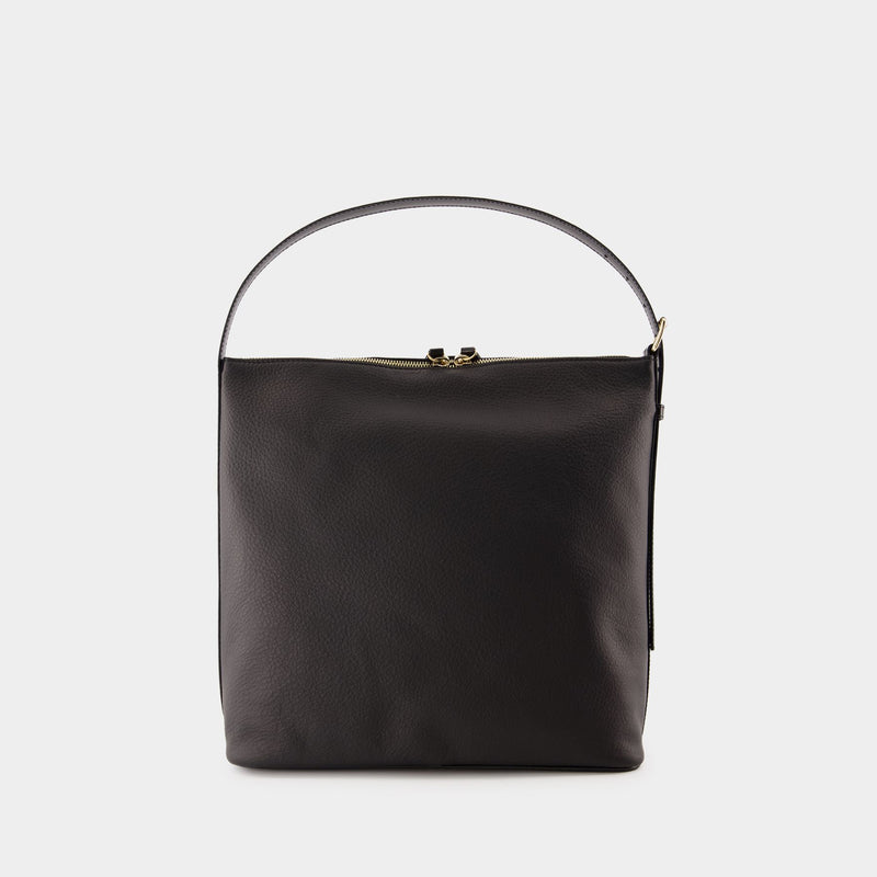 Sac Porté Épaule Vera - A.P.C. - Cuir - Noir