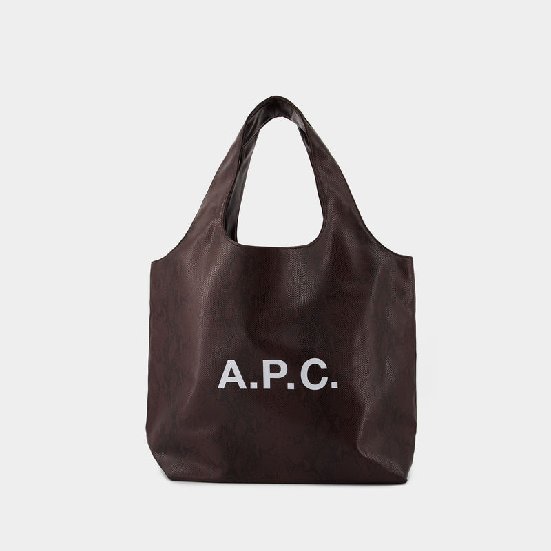 Tote Bag Ninon - A.P.C. - Cuir Synthétique - Blackberry