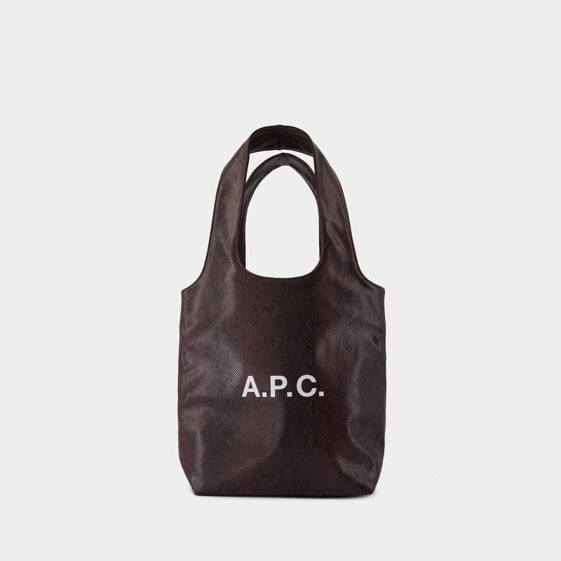 Tote Bag Ninon Small - A.P.C. - Cuir Synthétique - Blackberry