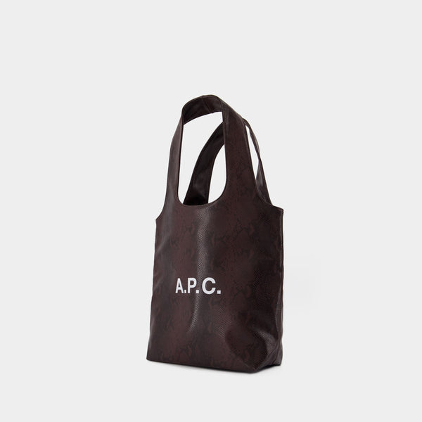 Tote Bag Ninon Small - A.P.C. - Cuir Synthétique - Blackberry