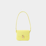 Sac À Bandoulière Grace Small - A.P.C. - Cuir - Jaune Citron