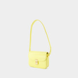 Sac À Bandoulière Grace Small - A.P.C. - Cuir - Jaune Citron