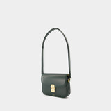 Sac À Bandoulière Grace Small - A.P.C. - Cuir - Vert Foncé