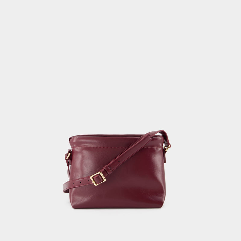 Sac À Bandoulière Ninon Mini - A.P.C. - Synthétique - Bordeaux