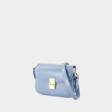 Sac À Bandoulière Grace Small - A.P.C. - Cuir - Bleu