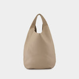 Cabas Le Neige - A.P.C. - Cuir - Beige