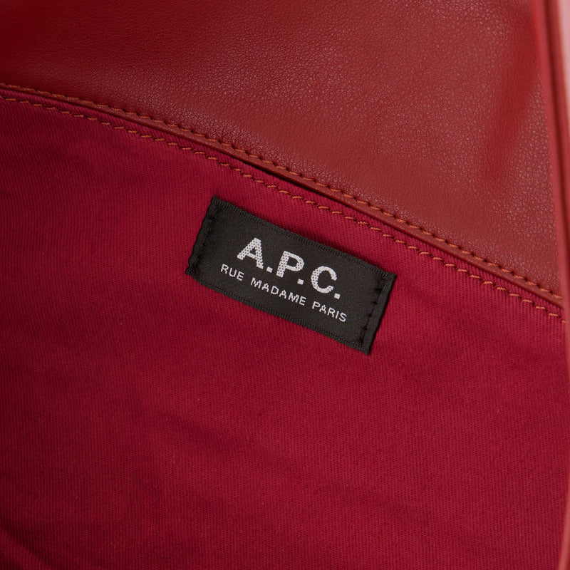 Cabas Ninon - A.P.C. - Pvc - Rouge