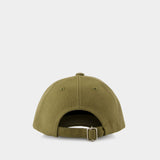 Casquette Charlie - A.P.C. - Coton - Kaki