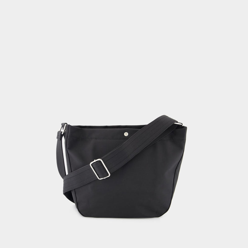 Sac Porté Épaule Journal Small - A.P.C. - Synthétique - Noir