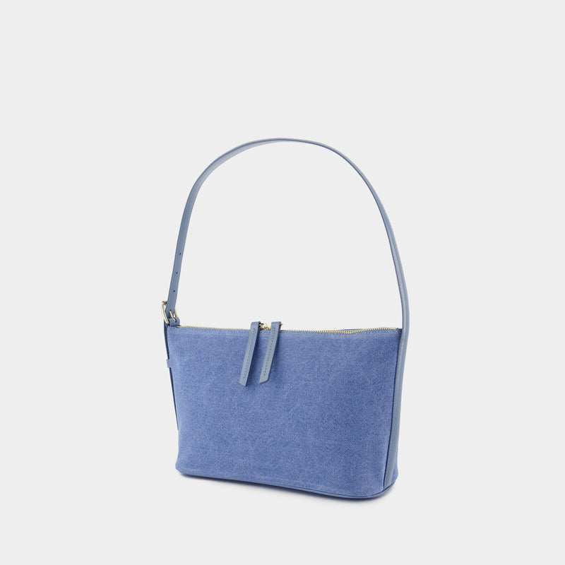 Sac Porté Épaule Vera - A.P.C. - Coton - Bleu