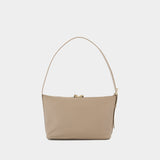 Sac Porté Épaule Vera - A.P.C. - Cuir - Beige