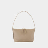 Sac Porté Épaule Vera - A.P.C. - Cuir - Beige