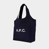 Cabas Ninon - A.P.C. - Coton - Bleu