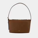 Sac Porté Épaule Vera - A.P.C. - Cuir - Marron