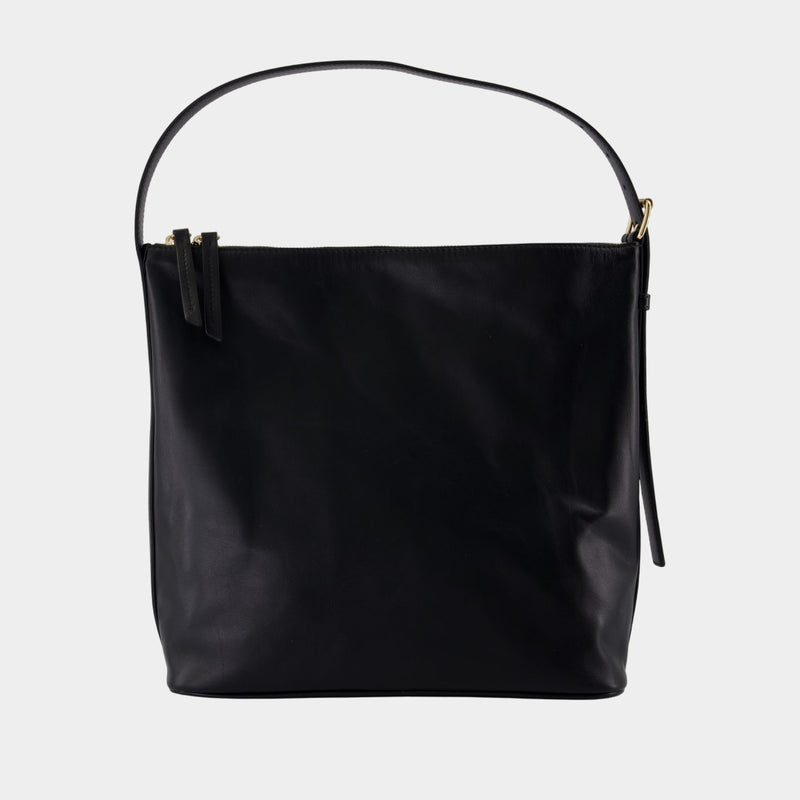 Sac Porté Épaule Vera - A.P.C. - Cuir - Noir