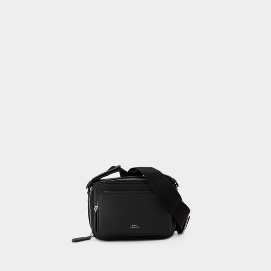 Sac À Bandoulière Sofo - A.P.C. - Cuir - Noir