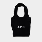 Cabas Ninon Small - A.P.C. - Synthétique - Noir