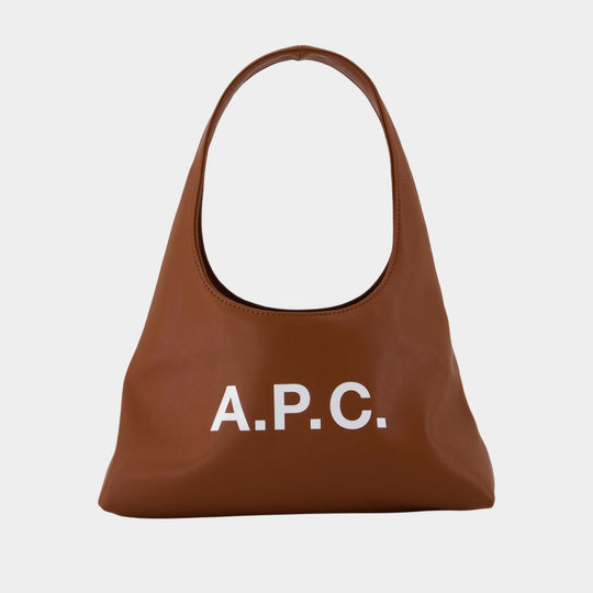 Sac Porté Épaule Baby Ninon - A.P.C. - Synthétique - Marron