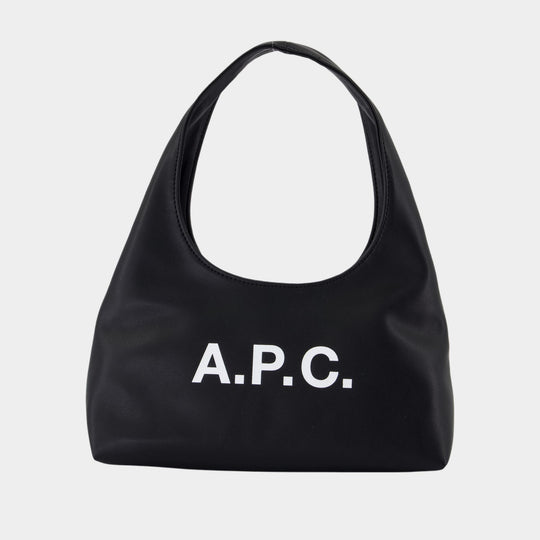 Sac Porté Épaule Baby Ninon - A.P.C. - Synthétique - Noir
