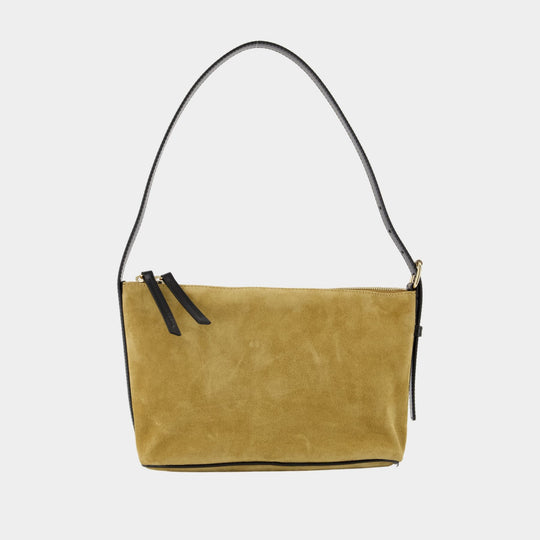 Sac Porté Épaule Vera - A.P.C. - Cuir - Kaki