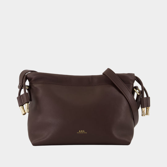 Sac À Bandoulière Ninon Mini - A.P.C. - Synthétique - Marron