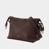 Sac À Bandoulière Ninon Mini - A.P.C. - Synthétique - Marron