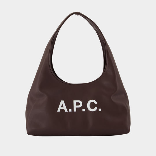 Sac Porté Épaule Baby Ninon - A.P.C. - Synthétique - Marron
