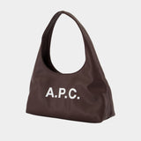Sac Porté Épaule Baby Ninon - A.P.C. - Synthétique - Marron