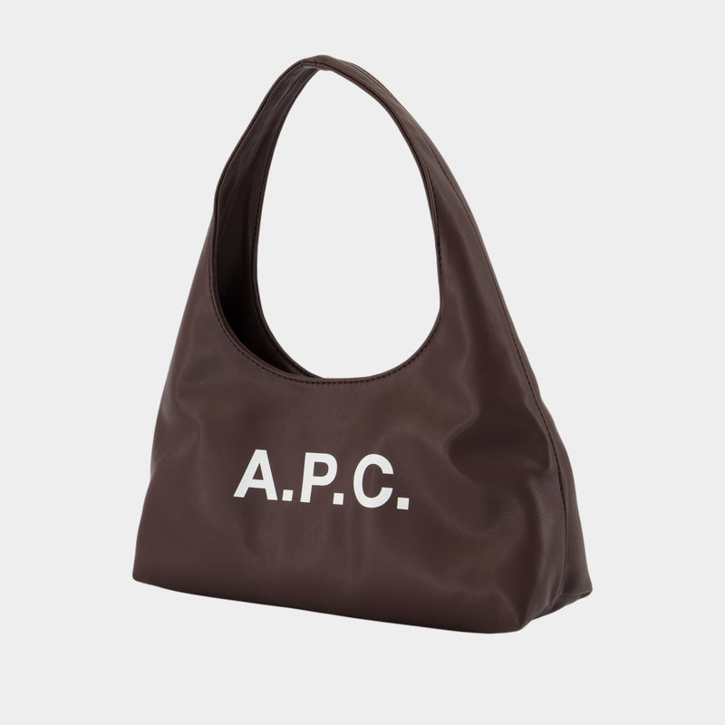 Sac Porté Épaule Baby Ninon - A.P.C. - Synthétique - Marron