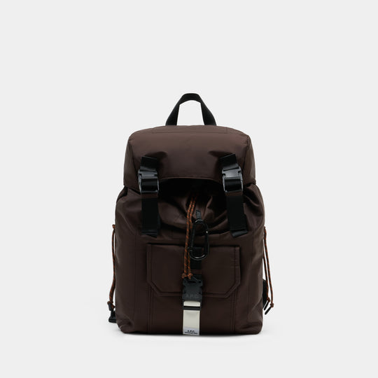 Sac À Dos Trek - A.P.C. - Nylon - Marron