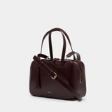 Sac À Main Virginie Box - A.P.C. - Cuir - Rouge