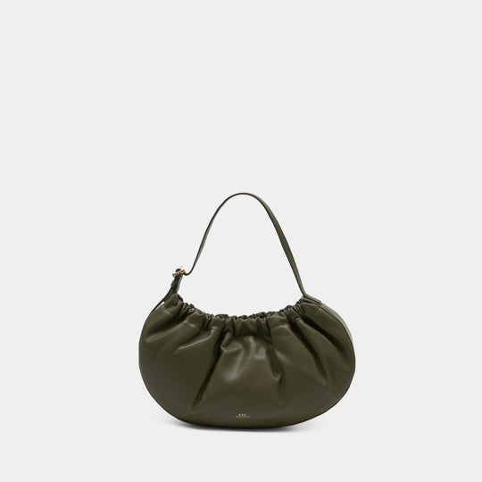 Sac À Main Ninon Hoop - A.P.C. - Synthétique - Kaki