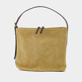Sac Porté Épaule Vera - A.P.C. - Cuir - Kaki