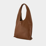 Cabas Le Neige Clou - A.P.C. - Cuir - Marron